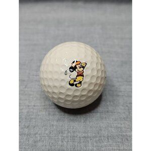 Disney Mickey Mouse Maxfli 3 Golf Ball Golfing Mickey Logo